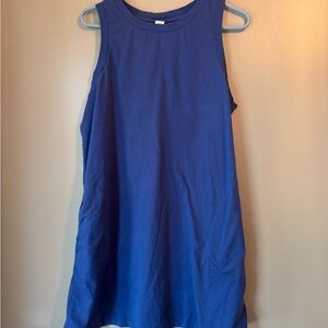 Old Navy Blue Sleeveless Dress